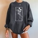 thumbnail image 4 of Sudadera Para Mujer Sudaderas de Otoño Estampado de Calavera Suelto Cuello Redondo Manga Larga Sudadera de Gran Tamaño de Lana Odeerbi ODB171583, 4 of 9