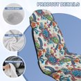thumbnail image 7 of Bulopur Front Car Seat Cover Towel for Men Sea Turtle Multifunctional Car Seat Protector with Storage Bag for Summer Vacation Washable Fit SUV Sedan Truck 1pcs, 7 of 7