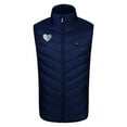 thumbnail image 4 of LOVZFMLL Vestes pour Hommes Imprimé Contrôle Intelligent Neuf Chauffage Mode Sans Manches à Capuche Veste Décontractée, 4 of 4