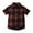 Red T Shirts for Kids, variant on Plaid Shirts for Toddlers Boys 1-8 Years Short Sleeve Button-Down Tshirts Shirt Kids Casual Collared Comfort Going-Out Tees Tops Summer