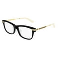 thumbnail image 4 of Gucci Ladies Black Oval Eyeglass Frames GG0524O-001 52, 4 of 5