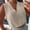 A593 Beige, variant on Womens Sleeveless Blouses V Neck Chiffon Tunic Tops Double Layered Front Shell Camisoles Summer Casual Loose Fit Work Office Elegant Professional Dressy Shirts