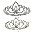 thumbnail image 4 of Minnieouse Diademas con diamantes de imitación, estilo elegante, accesorios de moda para el cabello, suministros para fiestas, tocados para mujeres, Ropa, zapatos y accesorios Miscelánea Oro Minnieouse AP010664-02B, 4 of 6