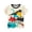Beige, variant on Esaierr Baby Boys Casual T-Shirt Toddler Short Sleeve Cartoon Print Tee Shirt Kids Dinosaur Print Tops Summer Clothes 1-9T