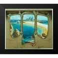 thumbnail image 2 of Vintage Apple Collection 13x12 Black Modern Framed Museum Art Print Titled - FrantiÅ¡ek Kupka - View From A Carriage Window, 2 of 5