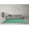 thumbnail image 3 of Ahgly Company Indoor Rectangle Oriental Light Blue Traditional Area Rugs, 7' x 9', 3 of 4