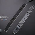 thumbnail image 4 of 5Pcs Chassis Hard Drive Mounting Plastic Rails for 3.5 to 5.25 HDD Bracket, Blac, 4 of 12