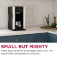 thumbnail image 5 of Frigidaire Retro Beverage Refrigerator, Silver, 10.67''x11.15''x19.19'', 5 of 14