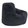 thumbnail image 2 of Mainstays Bean Bag Chair, Black, 2 of 4