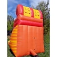 thumbnail image 3 of Volcano Red Wave 15 Foot Inflatable Water Slide + Commercial 1.5HP Blower, 3 of 4