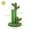 Green M, variant on Pefilos 20" Cat Scratching Post, Cactus Cat Scratcher Post for Indoor Cats Claw Scratcher, Cat Tree Small Kitten , Green M