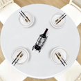 thumbnail image 1 of HAHDAXIA Round Waterproof Table Cover Elastic Tablecloth Vinyl Fitted Table Cover Elastic Edged Plastic Table Cover Fits Tables up to 57"-68" R White, 1 of 7