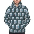 thumbnail image 4 of Hoodies for Men - Math calculator pattern Long Sleeve Comfrt Men'S Fashion Hoodies & Sweatshirts, Sweatshirts for Men Hoodies Pullover Clothing Clothes with Pouch, 4 of 7