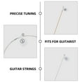 thumbnail image 3 of OULII 6Pcs Acoustic Guitar Strings Folk Metal Replacement Durable Assorted Color Pack, 3 of 6
