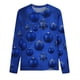 thumbnail image 5 of ICHUANYI Liquidación Camiseta holgada estampada a la moda para mujer Blusa de manga larga Tops casuales con cuello redondo ICHUANYI WER202308252301, 5 of 5