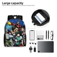 thumbnail image 2 of My Hero Academia Backpack, Anime Travel Laptop Backpack, Casual Daypack For College School, Back To School Gift For Men & Women,Unisex Computer Bag Fits 16 Inch Notebook, 2 of 8