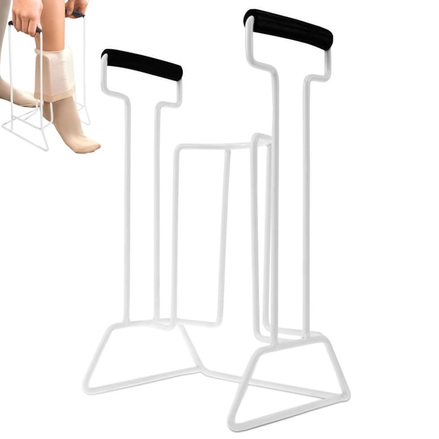 HLONK Stocking Donner Stocking Donner Stocking Donner for Putting on Compression Socks Large Sock Aid Tool Sock Helper Aide Tool Puller for Elderly Senior Pregnant Diabetics Pull Up Assis