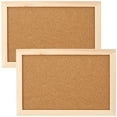 thumbnail image 1 of MIANGASTORE 2 Cork Board Bulletin Board Framed Hanging Pin Board Message Board for Office Decor 20X30, 1 of 7