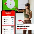 thumbnail image 4 of Boxbollen Original With App Used By Celebrities - Mma Gear Boxing Ball - Boxing Reflex Ball With Adjustable Strap - Interactive The Boxball App Integration - Stocking Stuffer Ideas - 1 Pack, 4 of 5