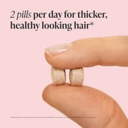 Viviscal Hair Growth Supplements for Women, Thicker Fuller Hair Support for Thinning Hair and Hair Loss, with Biotin and Marine Collagen, Drug-Free, 60 Tablets, 1-Month Supply
