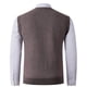 thumbnail image 4 of pstuiky Hombres Tanque, Camisola gruesa y cálida de punto de moda para hombre, sin mangas, con cuello en V Chaleco para hombre xxxl, 4 of 5