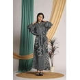 thumbnail image 3 of K.K. HANDICRAFT Cotton Kimono Robes for Women's, Light Bathrobe for Women, Dressing Gown Kimono Robe, Long Kimono Robe, 3 of 7