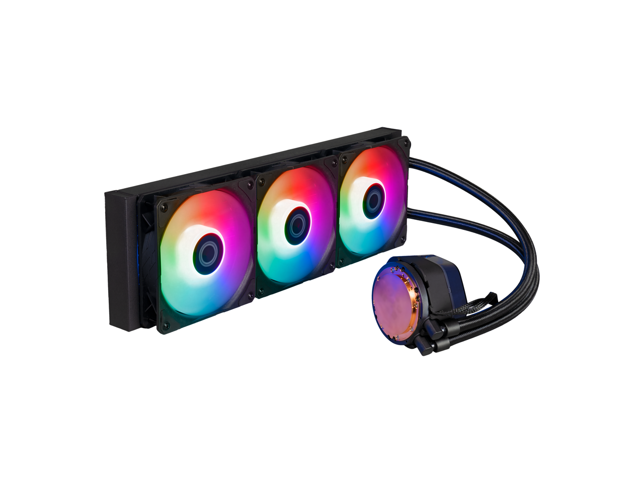 9/23まで出品 UN3D. SWIM AIO Segotep Beaced 360 Water Cooler, Desktop Gaming PC Digital