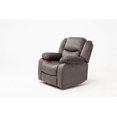 thumbnail image 3 of Topline Home Furnishings Grey 3pc Living room Set, 3 of 4