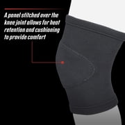 ACE Brand Compression Knee Support, L/XL, Black, 1 Support