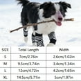 thumbnail image 3 of Pet Sweater, Dog Leg Warmers Dog paw Protector hock Protector for Dogs Leg Socks Knee Pads Joint Support (S (1-3 lbs)), 3 of 4