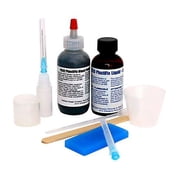 Polyvance 2503 PlastiFix Rigid Plastic Repair Kit, Black, 8 Piece Set