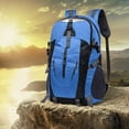 thumbnail image 4 of Hvmvliv Large Backpack for Travel Large Capacity 40L Hiking Backpack Waterproof Travel Knapsack Climbing Outdoor Sackpack Blue, 4 of 6