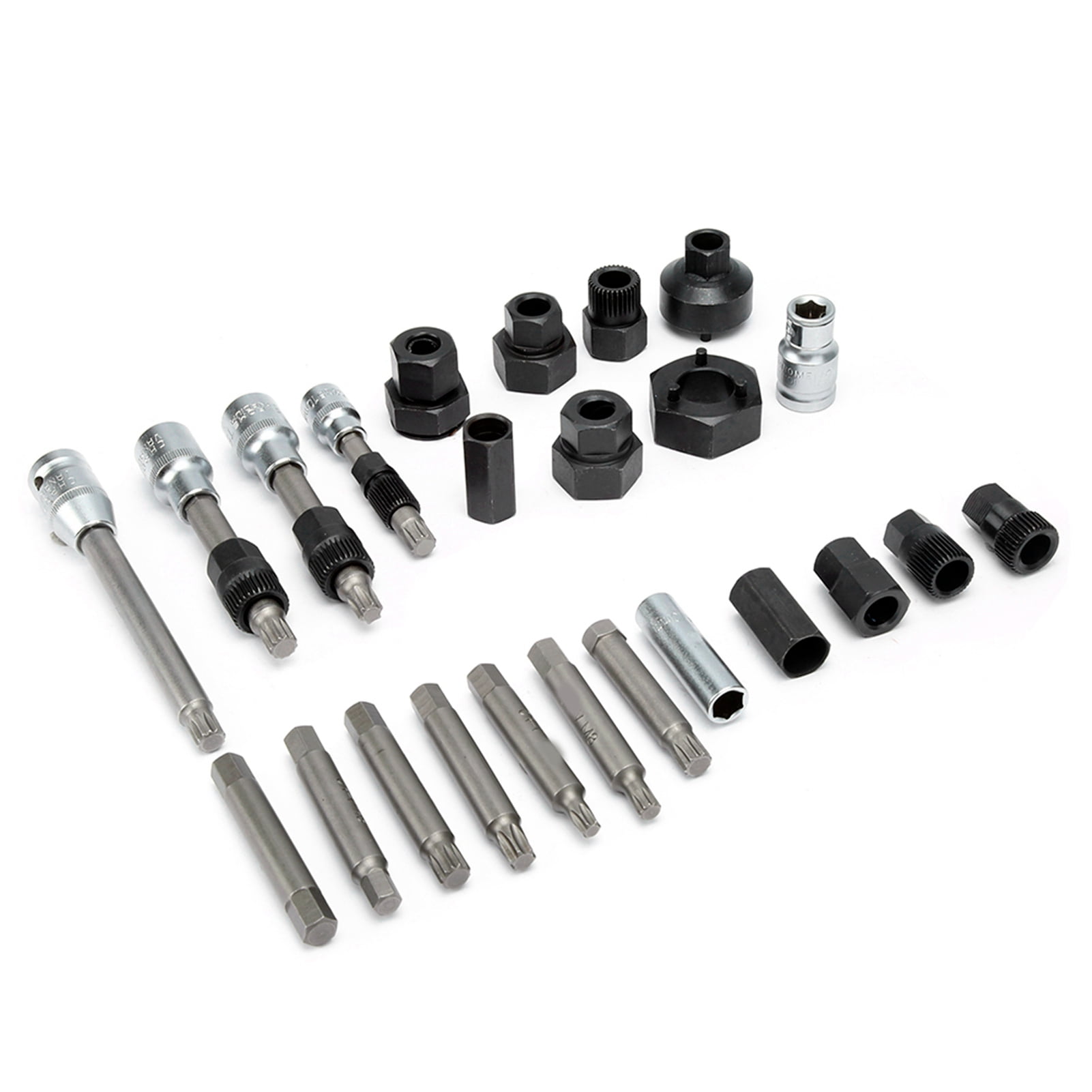 Pulley Puller And Installer Kit, 24Pcs/Set Alternator Pulley Remover Kit Removal Disassemble