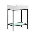 thumbnail image 2 of Pierre 24 Single, Freestanding, Matte Black Metal Frame Bathroom Vanity, 2 of 4