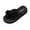 Black, variant on Women Flower Flip Flops Heel Slippers Lightweight Daily Casual Beach Outdoor