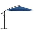 thumbnail image 4 of vidaXL Cantilever Umbrella Parasol with Solar LEDs Patio Umbrella Sunshade, 4 of 97