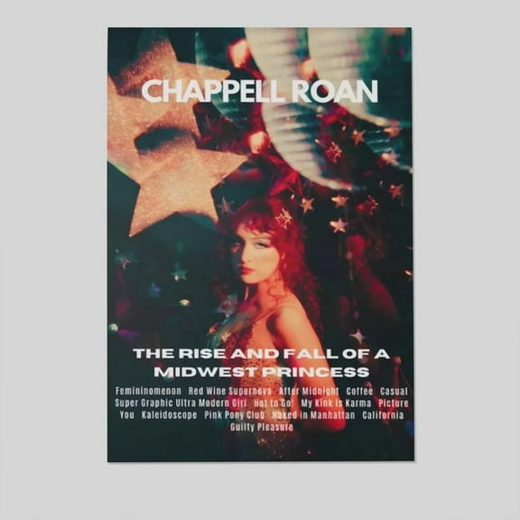 Chappell Roan The Rise and Fall of a Midwest Princess Poster Size 24''x36''-Gategoo