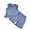 Blue, variant on REDARER Children's Summer Vest Shorts Set Loose Boys and Girls Thin Sleeveless Pajamas Round Neck Home Wear,6-7 Years
