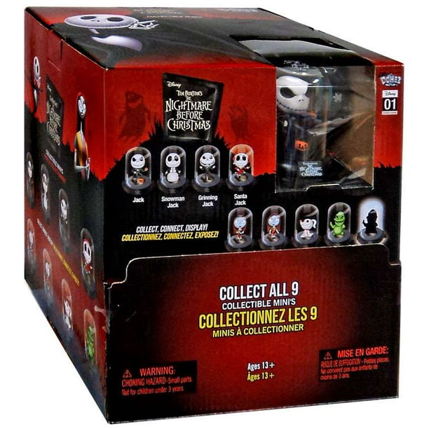 Nightmare Before Christmas Mystery Box 2022 Fan Expo Disney Domez Series 1 Nightmare Before Christmas Mystery Box [24 Packs] -  Walmart.com