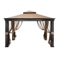 thumbnail image 2 of Garden Winds Tivering Two-Tiered Gazebo Replacement Canopy - RipLock 350, 2 of 4
