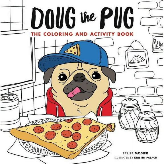 Doug the Pug: The Coloring and Activity Book, (Paperback)