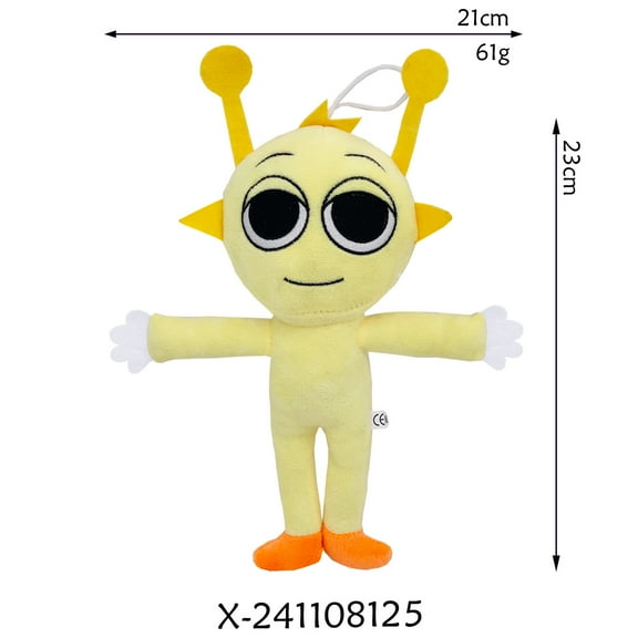 Sprunki Game Plush, Soft Stuffed Animal Pillow Doll Christmas Birthday Gifts for Adult Kids (Styles-74)