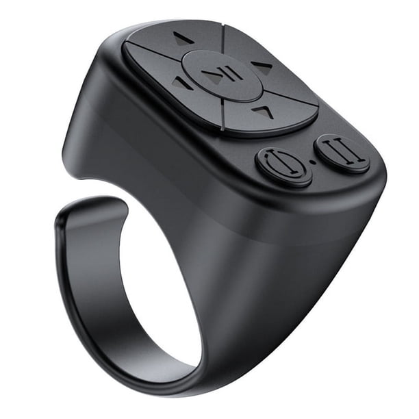Control Remoto con Desplazamiento para Dedos, Teléfono Móvil, Video, Bluetooth 5.3, Control Remoto, para Selfies, Controlador con Punta de Dedo