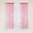 thumbnail image 3 of Rosnek Shiny Tassel Divider Sheer Curtain Multi Color Line Curtains Window Door Divider Drape Living Room Home Decor Beaded Fringe(78"x39"), 3 of 7