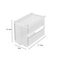 thumbnail image 4 of Escabel,Reposapiés pequeño,taburete otomano,sofá,taburete de té,Reposapiés Cubo Taburete Taburete para Dormitorio Baño,estuche de pañuelos,Caja de almacenamiento de papel higiénico de, 4 of 8