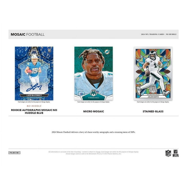 2024 Panini Mosaic No Huddle Football Box - Walmart.com