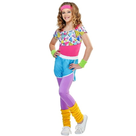 Girl's Work It Out 80s Costume | Walmart Canada