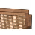 thumbnail image 7 of Baxton Studio Toveli Vintage French Inspired Ash Wanut Finished Wood and Synthetic Rattan Daybed with Trundle, 7 of 7