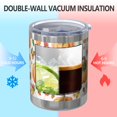 thumbnail image 2 of 12oz Tumblers Happy Thanksgiving Day Vacuum Insulated Stainless Steel Travel Tumbler Cups Mug with Lid and Straw for Beer,Coffee,Beverages with Cleaning Brush for Cold & Hot Drinks, 2 of 5