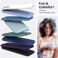 thumbnail image 4 of Compatible with iPhone 14 Plus Case 6.7, Slim Liquid Silicone 3 Layers Full Covered Soft Gel Rubber Case, 4 of 5